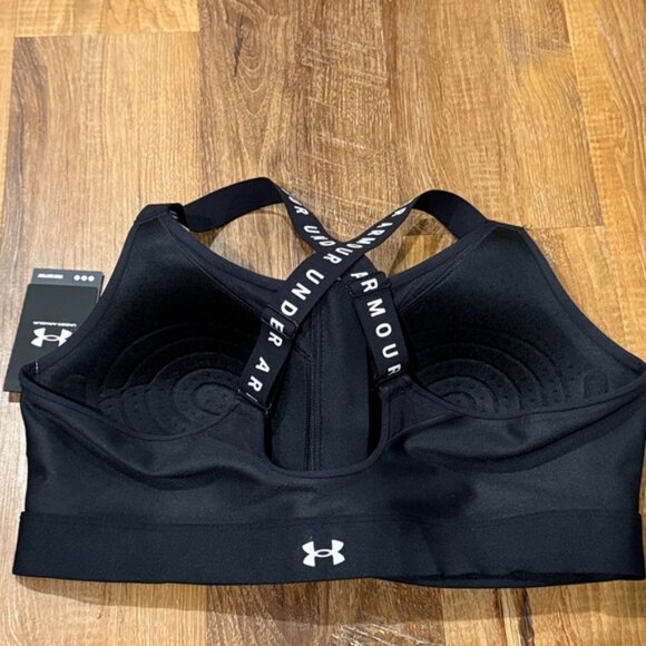 Under Armour Women’s UA Infinity High Zip Sports Bra (Size: XL)(NWT) - Picture 5 of 14